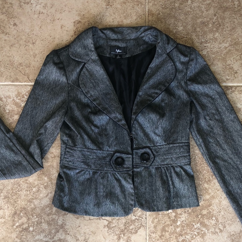 Byline Byer California Dark Grey Jacket Size M